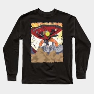 NARUTO VS PAIN MERCH VTG Long Sleeve T-Shirt